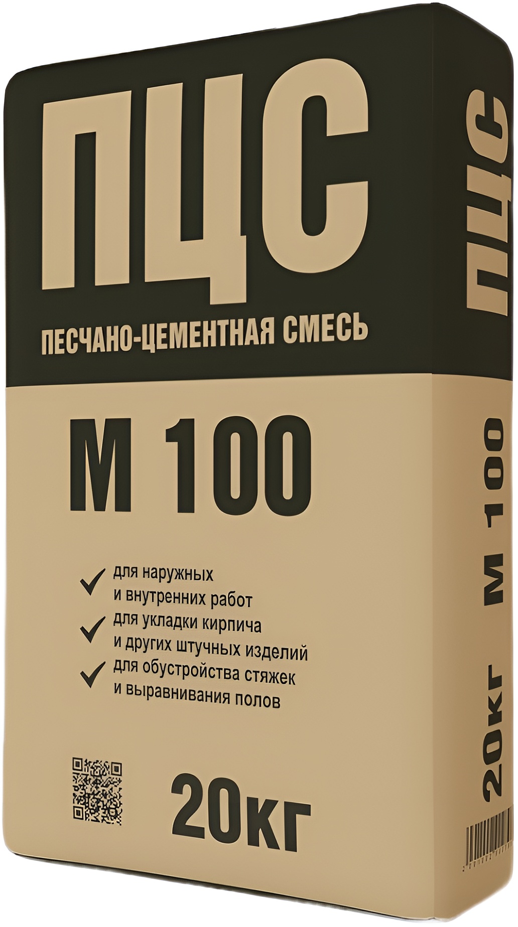 Смесь песчано цементная (ПЦС) М100 20 кг — цена в Мелеузе, купить в  интернет-магазине, характеристики и отзывы, фото